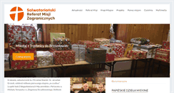 Desktop Screenshot of misje.salwatorianie.pl